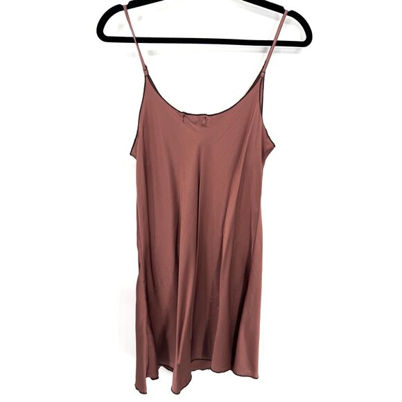 CP SHADES Milla Mauve Spaghetti Strap Silk Slip Tank Top Blouse Size M Medium - Picture 4 of 7